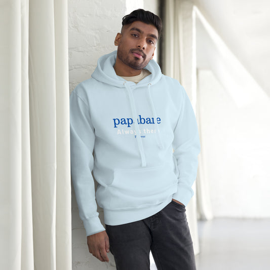 Papabare Always There Forever (Blue) Hoodie