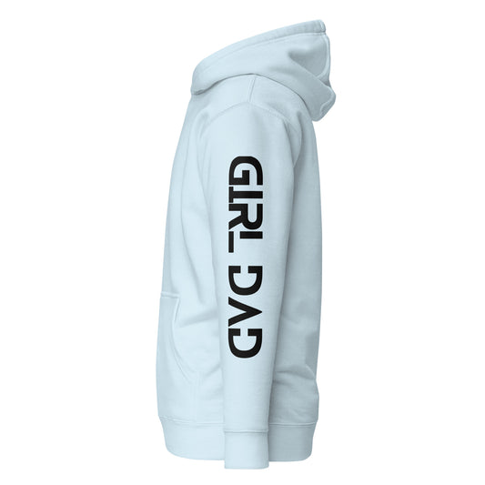 Girl Dad (Black) - Men's Sweatshirt Hoodie