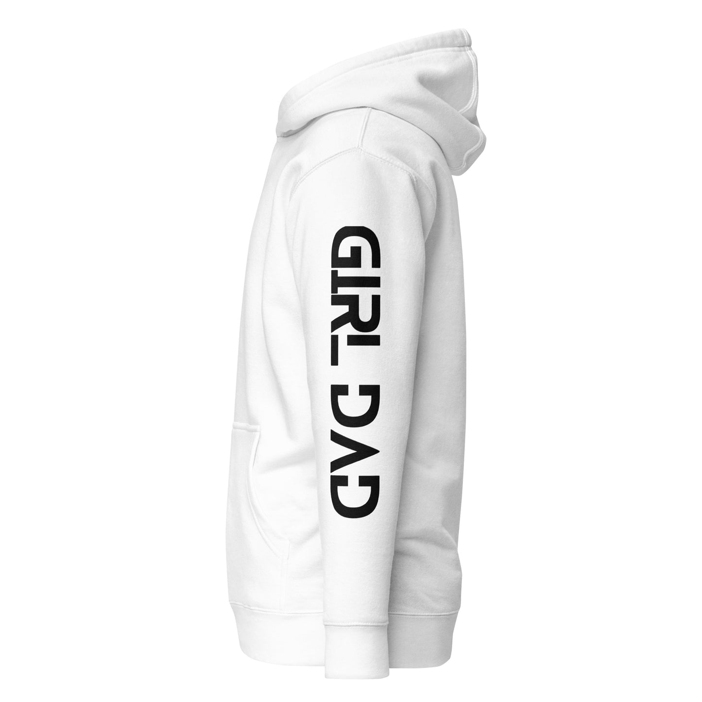 Girl Dad (Black) - Men's Sweatshirt Hoodie