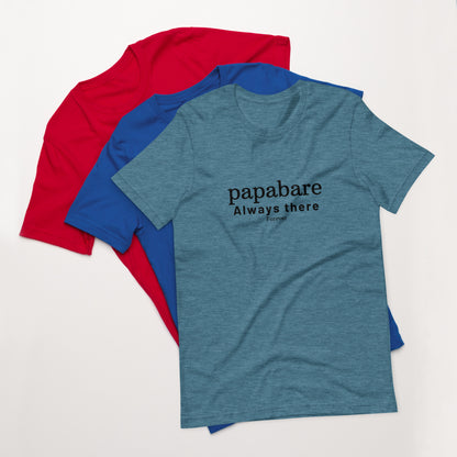 PapaBare Always There (Black) T-shirt