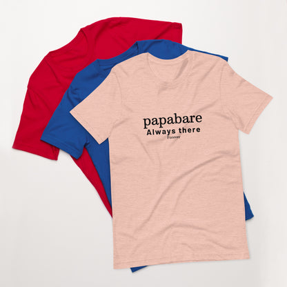 PapaBare Always There (Black) T-shirt