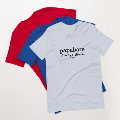 PapaBare Always There (Black) T-shirt