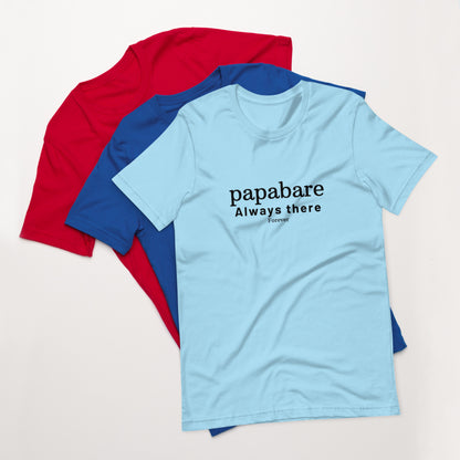 PapaBare Always There (Black) T-shirt