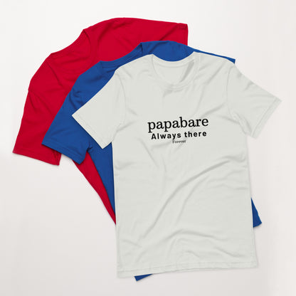 PapaBare Always There (Black) T-shirt
