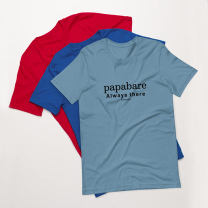 PapaBare Always There (Black) T-shirt