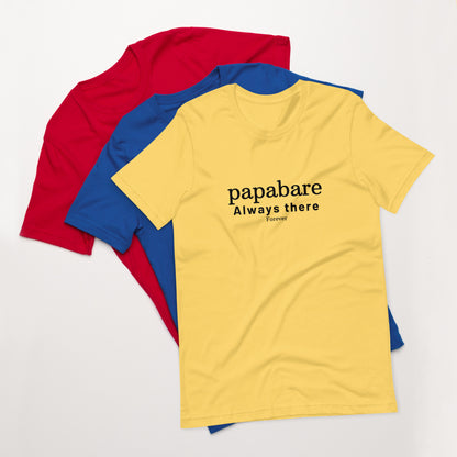 PapaBare Always There (Black) T-shirt