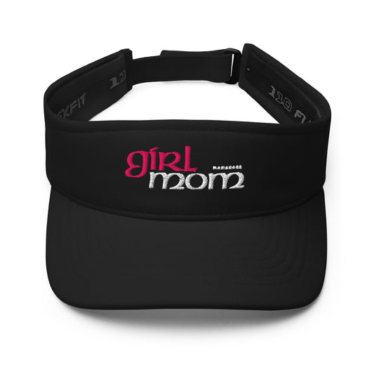 MamaBare Girl Mom (Pink White) Visor - Image #1