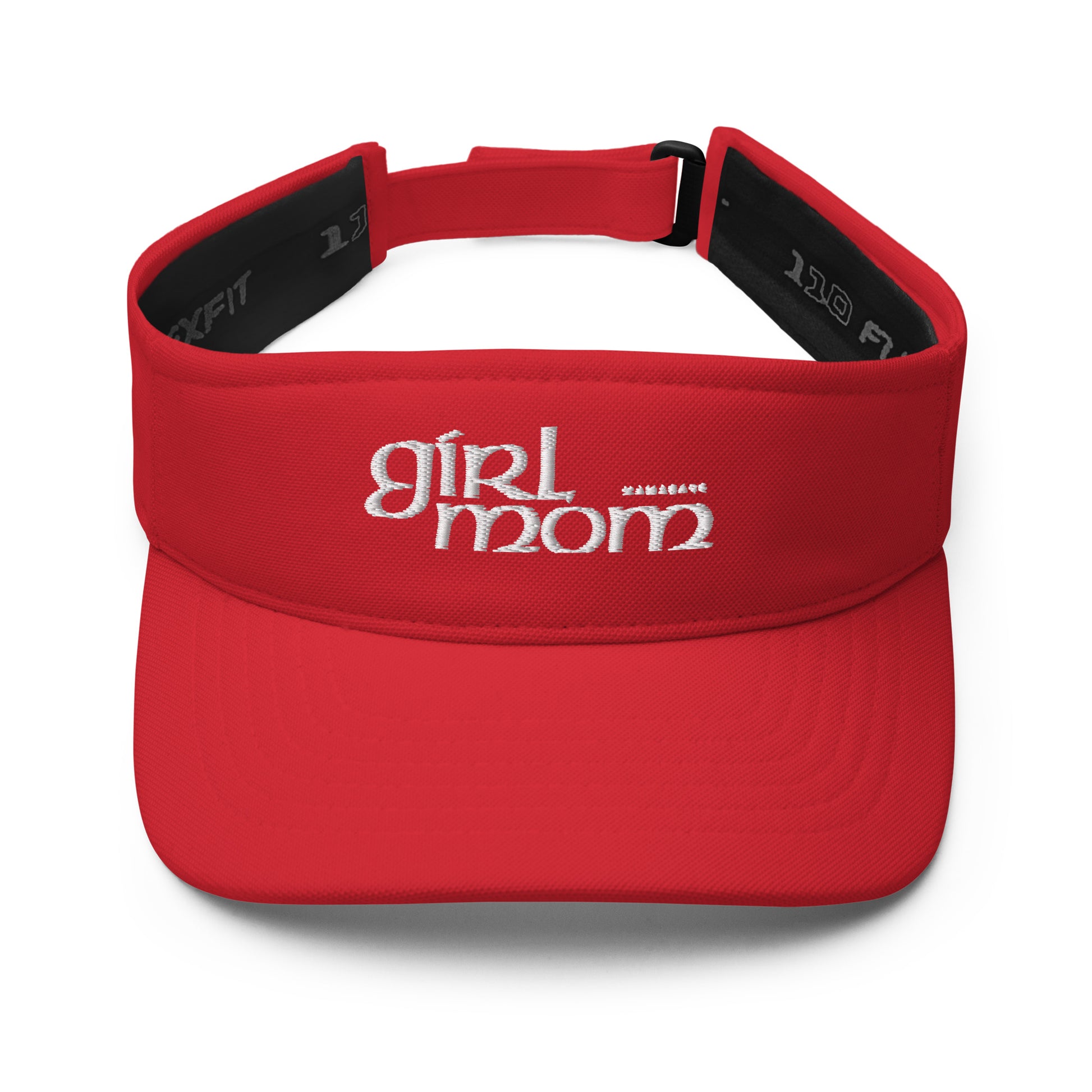 MamaBare Girl Mom (White) Visor - Image #10