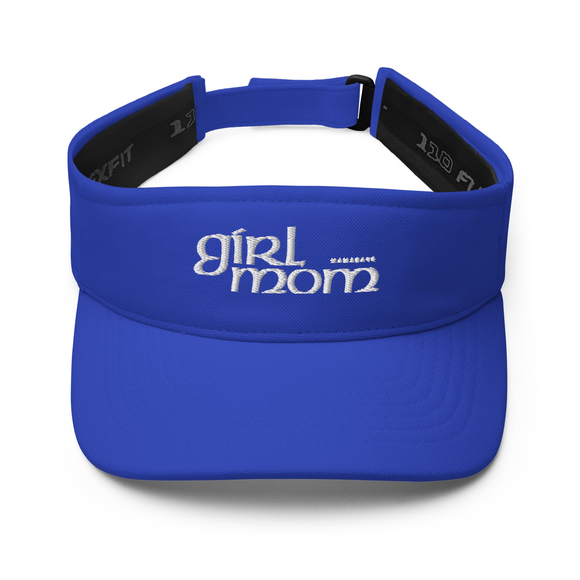 MamaBare Girl Mom (White) Visor - Image #7