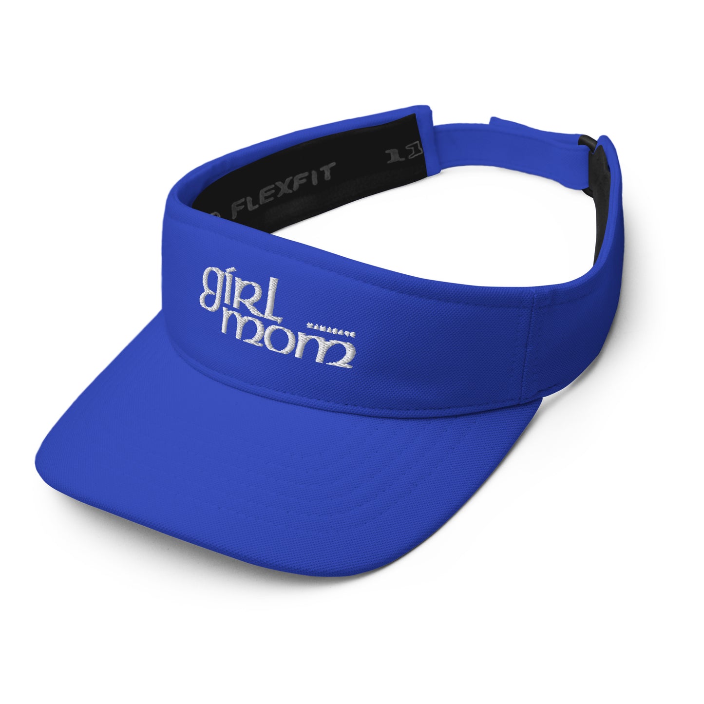 MamaBare Girl Mom (White) Visor - Image #9