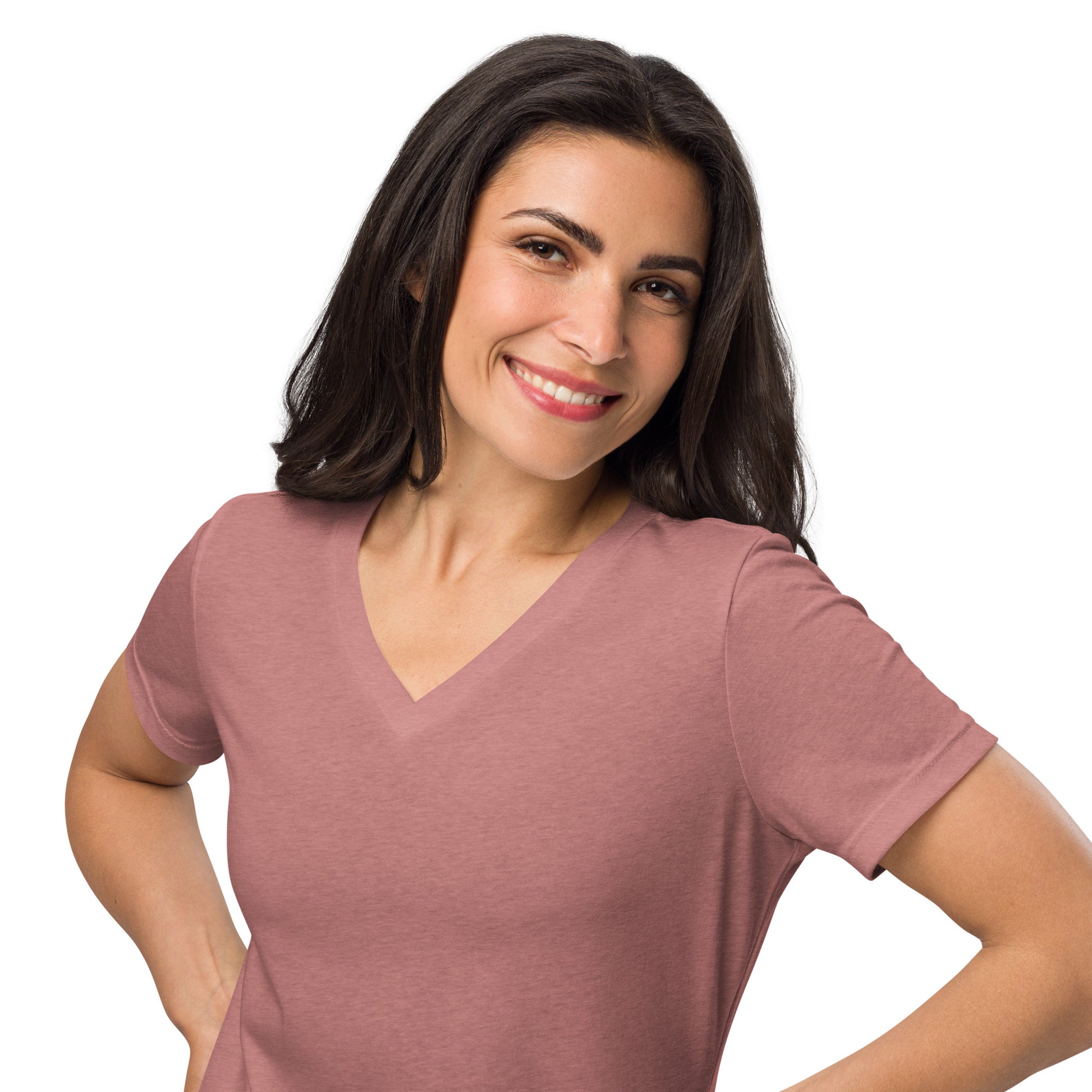 MamaBare Everything Mom Women’s Relaxed V-neck T-shirt - Image #15